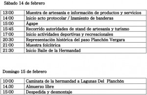 programacion encuentro 15